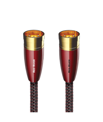Audioquest Red River XLR M vers XLR F (La paire)