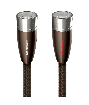Audioquest Mackenzie XLR vers XLR - 0,75m (La paire)