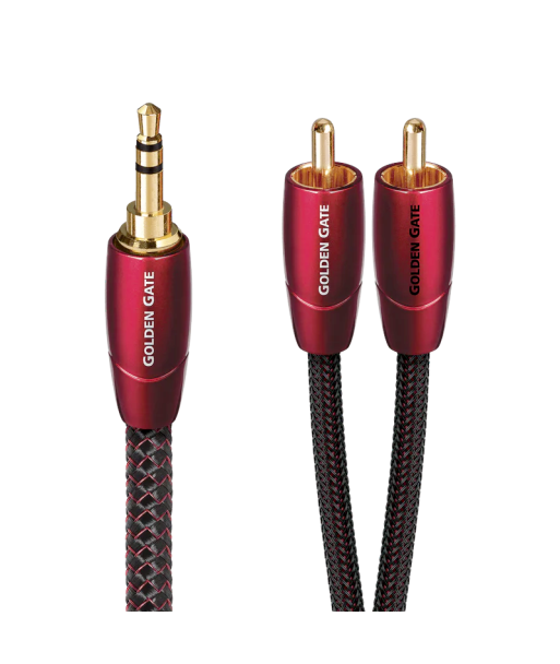 AudioQuest Golden Gate Mini-Jack / RCA - 1M